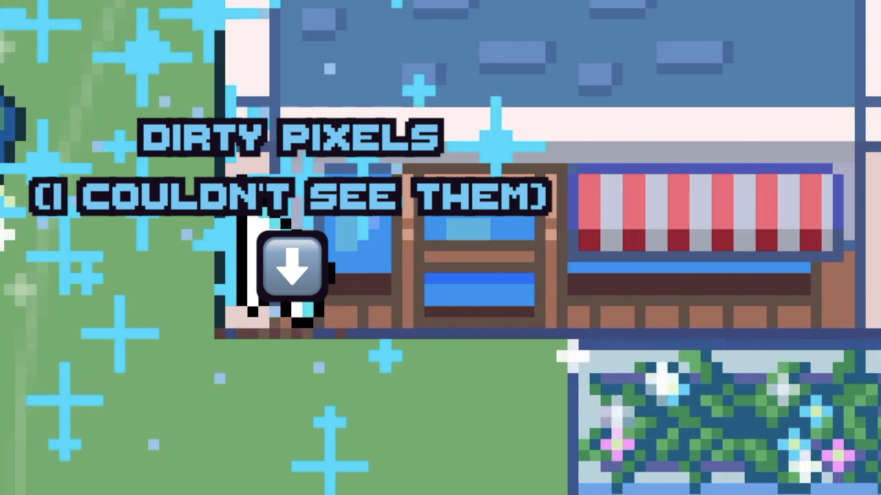 Dirty Pixels (I couldn't see them)