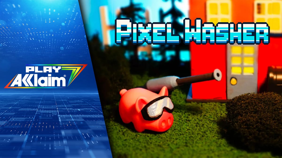 🔥 Acclaim is publishing my game Pixel Washer