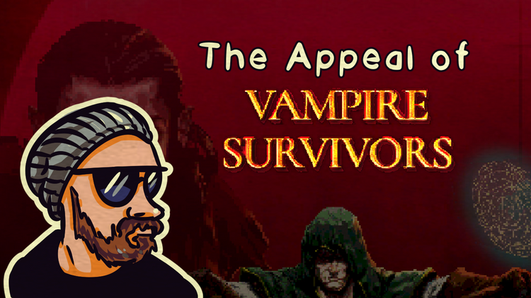 The appeal of making an auto shoot 'em up game like Vampire Survivors