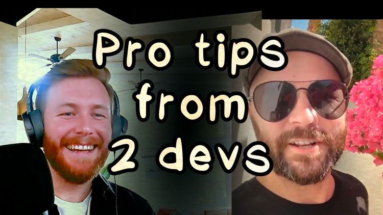 Pro tips from 2 indie game devs with Thomas Stewart