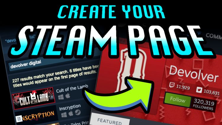 Create Your Steam Page